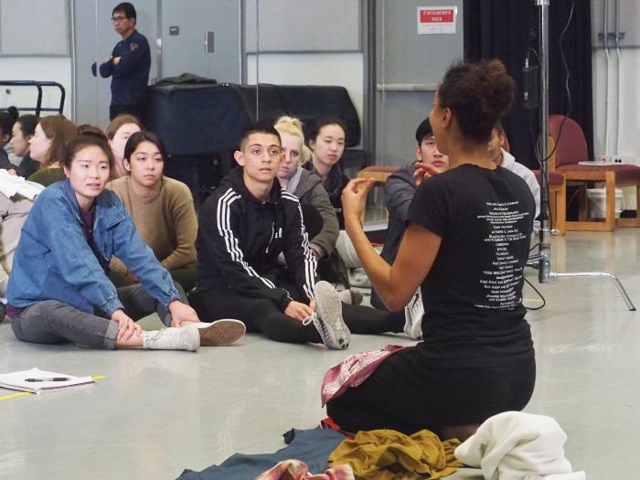 Rehearsal Photo Saturday's Child 2018