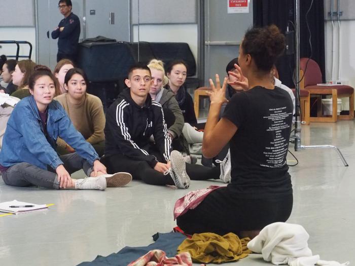 Rehearsal Photo Saturday's Child 2018