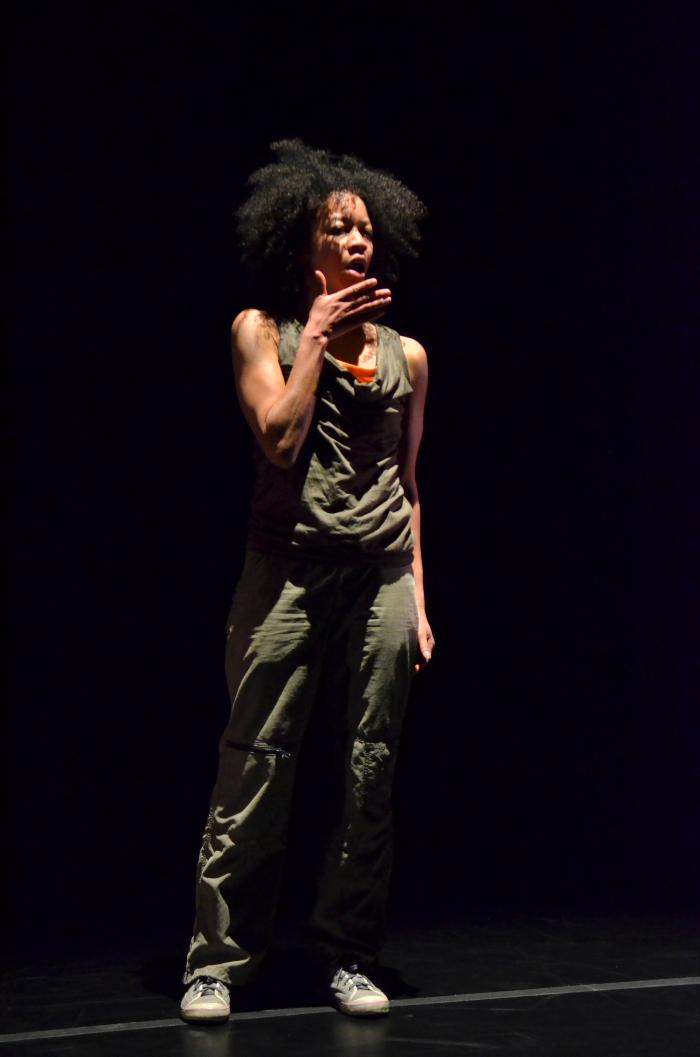 Photo of Gesel Mason performing Rennie Harris's You Are Why! 2017