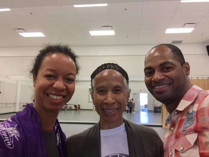 Photo of Gesel Mason, Dianne McIntyre, & Helanius Wilkins