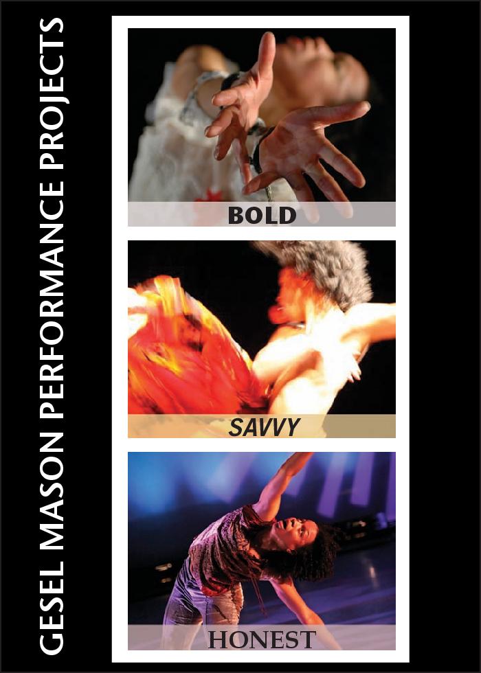 Gesel Mason Performance Projects promotional material 2008