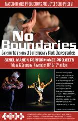 Postcard for No Boundaries Performance at Joyce Soho